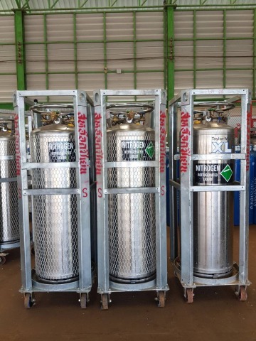 ส่งก๊าซไนโตรเจน